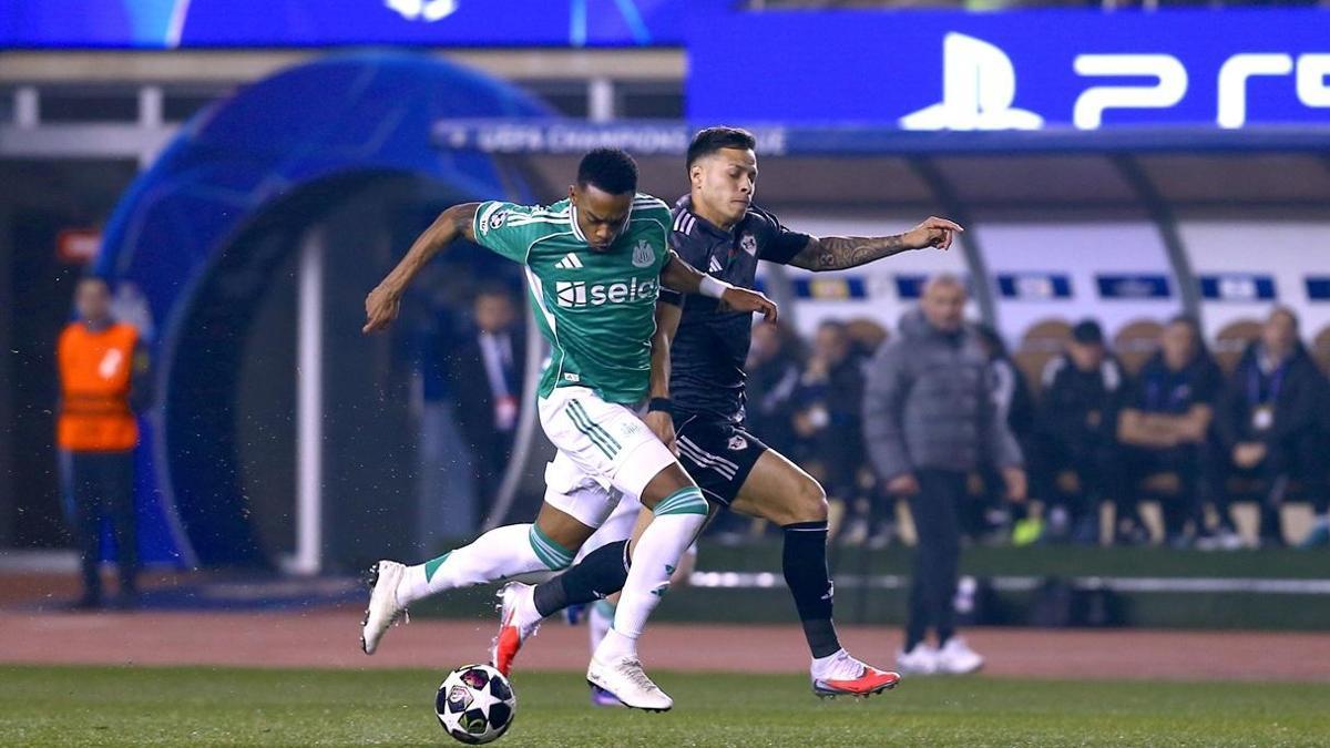 ŞAMPİYONLAR LİGİ ÖZET | Newcastle United, Karabağ FK deplasmanında farklı kazandı