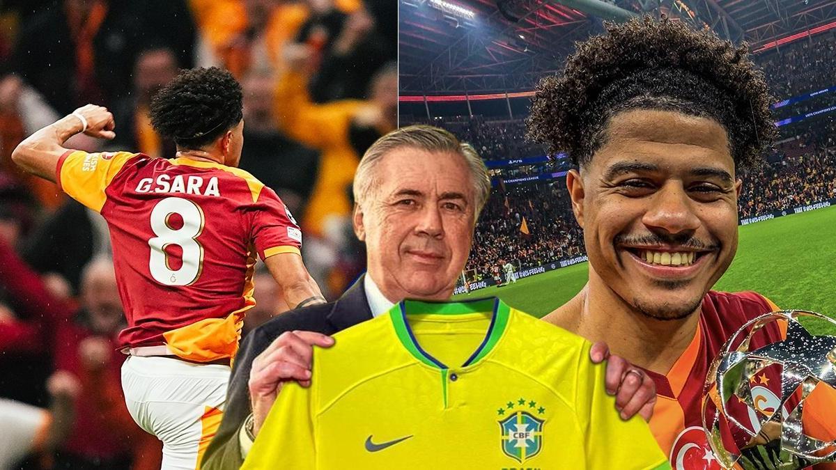 Gabriel Sara, Carlo Ancelotti'nin radarına girdi! Brezilya Milli Takımı'na göz kırptı...