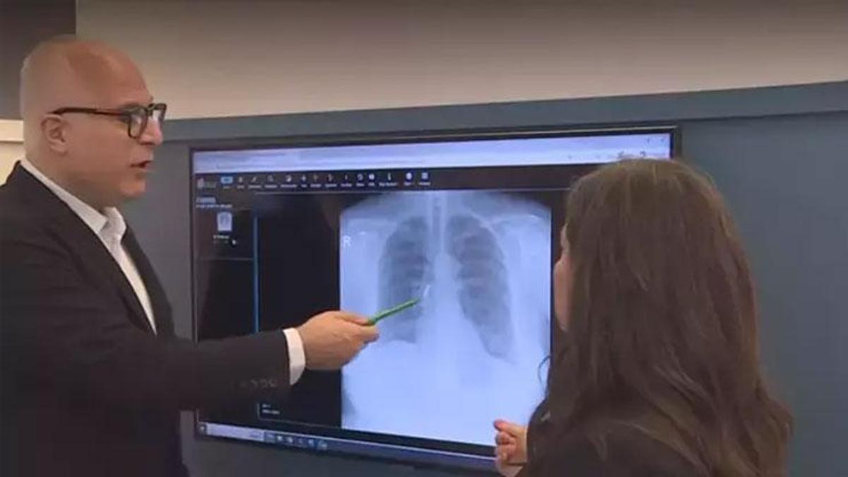 Röntgende hayatının şokunu yaşadı! Dişi akciğerine kaçtı
