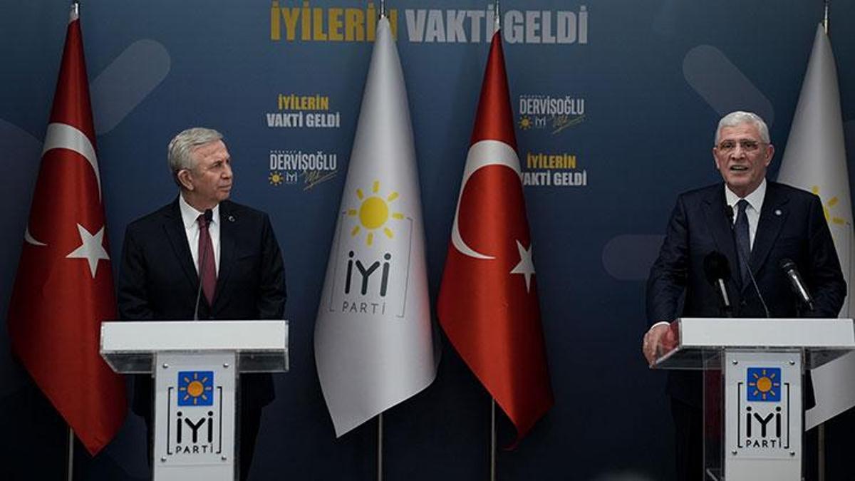 İYİ Parti Genel Başkanı Dervişoğlu, ABB Başkanı Yavaş ile görüştü