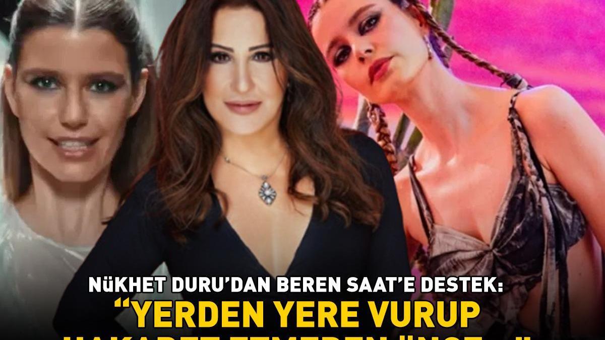 Nükhet Duru'dan Beren Saat'e destek: 'Yerden yere vurup hakaret etmeden önce...'