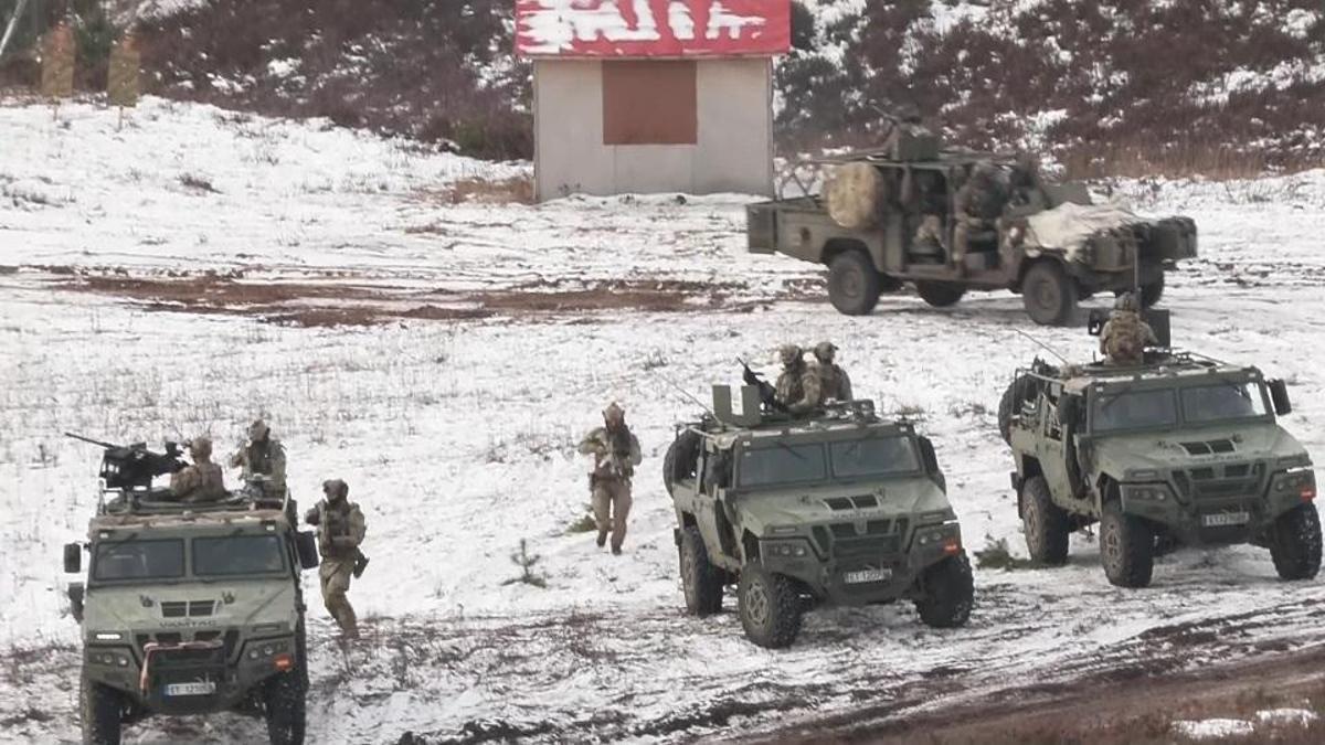 CNN TÜRK NATO TATBİKATINDA! Türk Silahlı Kuvvetleri kara unsurlarıyla başrolde!