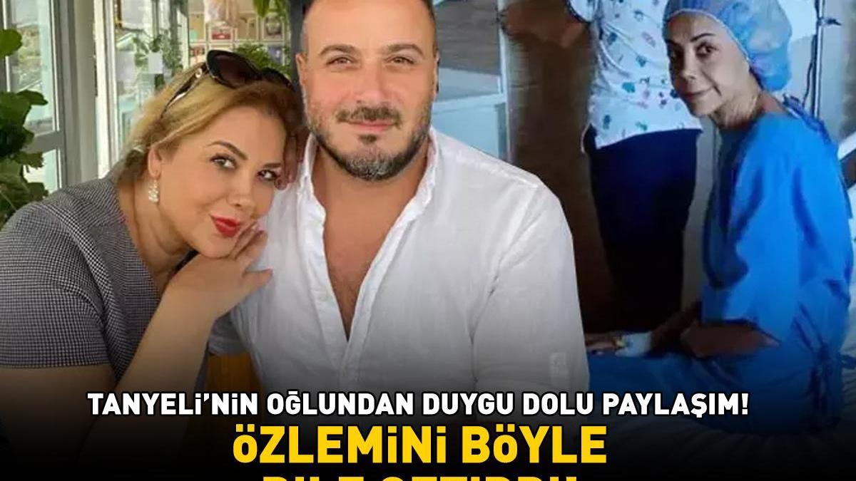 Acısı dinmiyor! Gören duygulandı! Tanyeli'nin oğlu annesine özlemini böyle dile getirdi…