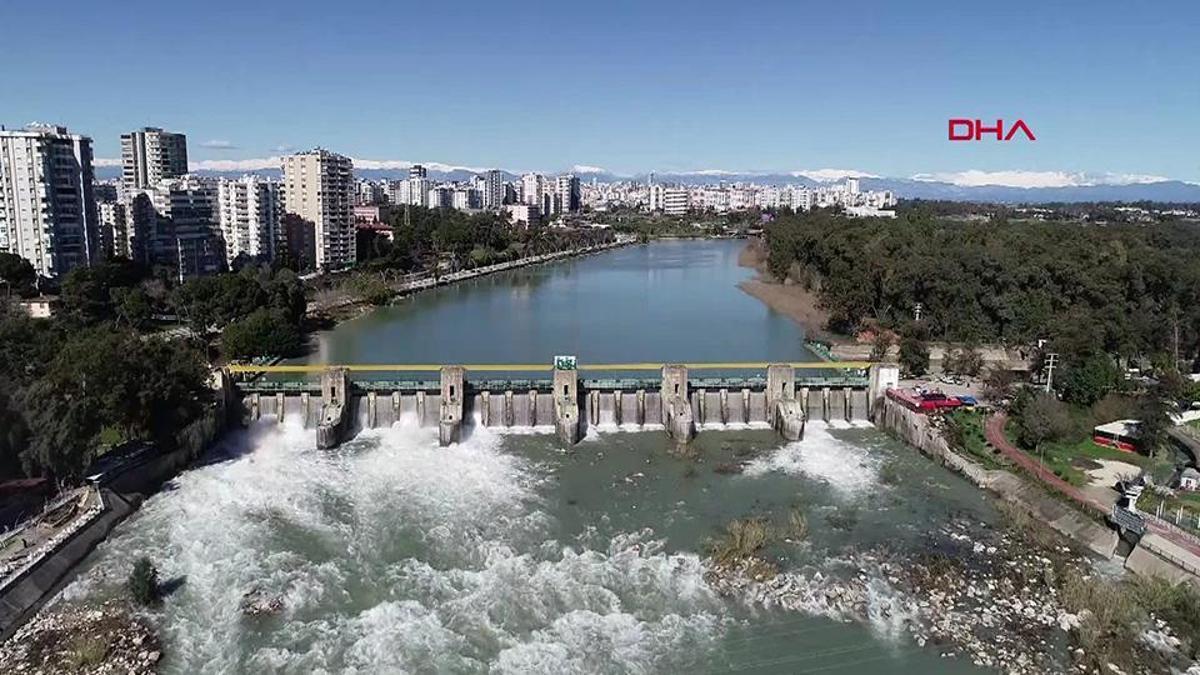Adana'da barajlar doldu taştı