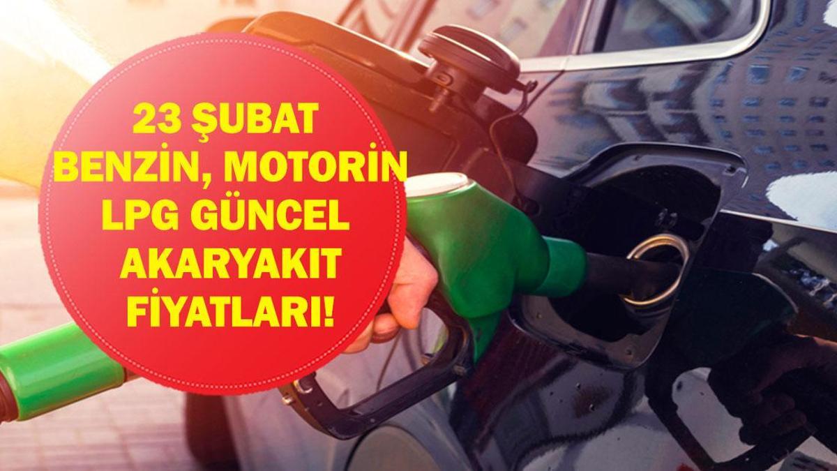 GÜNCEL AKARYAKIT FİYATLARI 23 ŞUBAT 2026: Brent Petrol Fiyatı Ne Kadar? Benzin, Motorin, LPG Fiyatları Ne Kadar? Motorine Zam Mı Geliyor? İstanbul, Ankara, İzmir Güncel Akaryakıt Fiyatları...