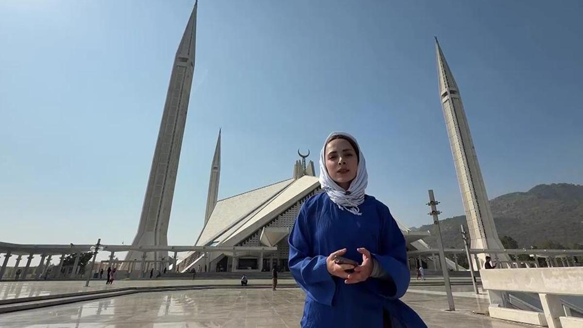 CNN TÜRK Pakistanda: İşte Kral Faysal Camii