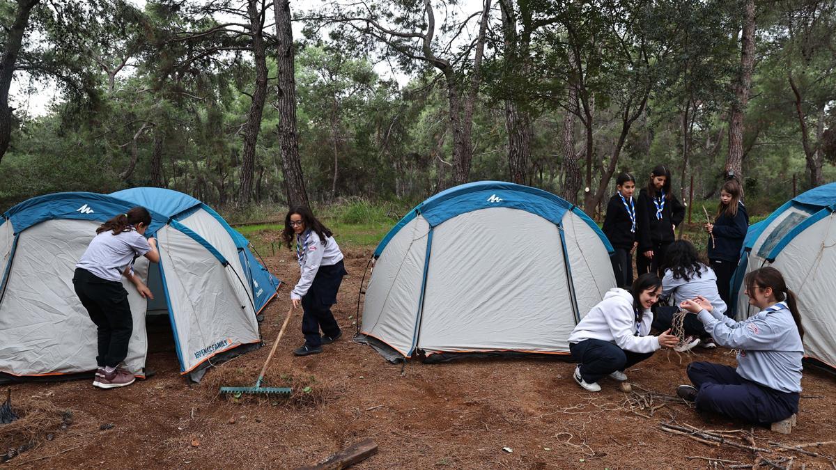 İzciler kaynaşma kampında buluştu