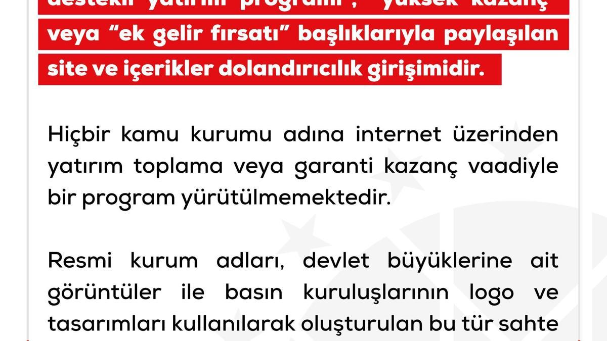 DMM'den dolandırıcılık uyarısı