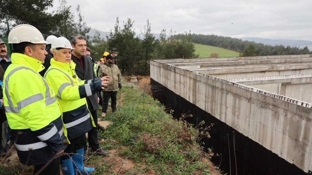 Nilüfere inşa edilen su deposuyla 8 mahallenin su sorunu çözülecek
