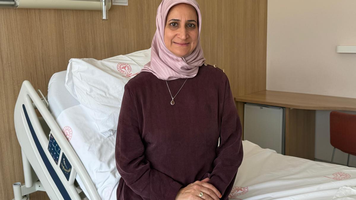 Karnından 30 santimlik tümör çıkarıldı, 'Hayata yeniden döndüm' dedi