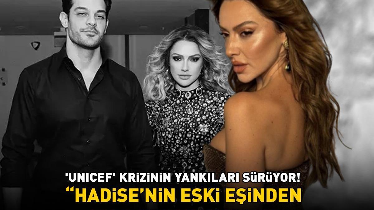 UNICEF KRİZİNİN YANKILARI SÜRÜYOR! Sevda Türküsev 'Hadise'nin eski eşinden enteresan mesaj' dedi, Mehmet Dinçerler noktayı koydu
