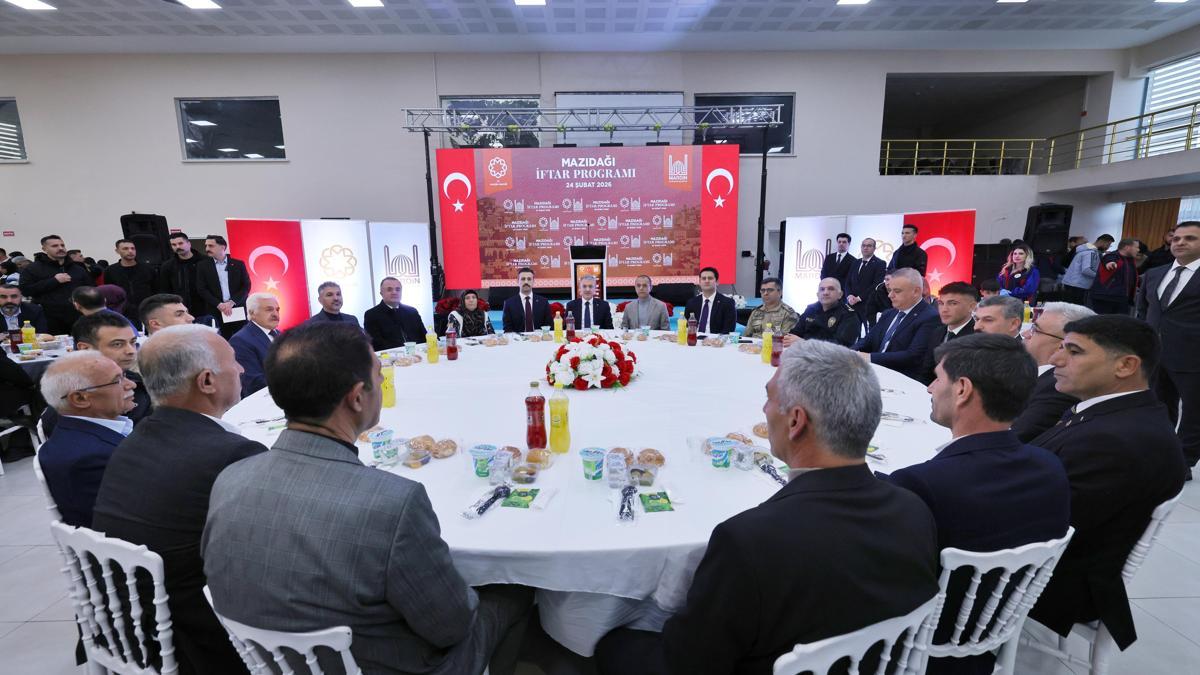 Mazıdağında Valilikten iftar programı