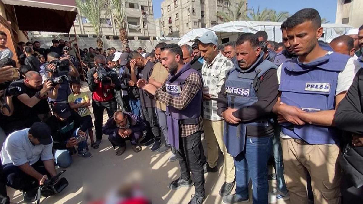 2025 gazeteciler için en ölümcül yıl 86'sı İsrail tarafından, 129 gazeteci savaşlarda öldürüldü