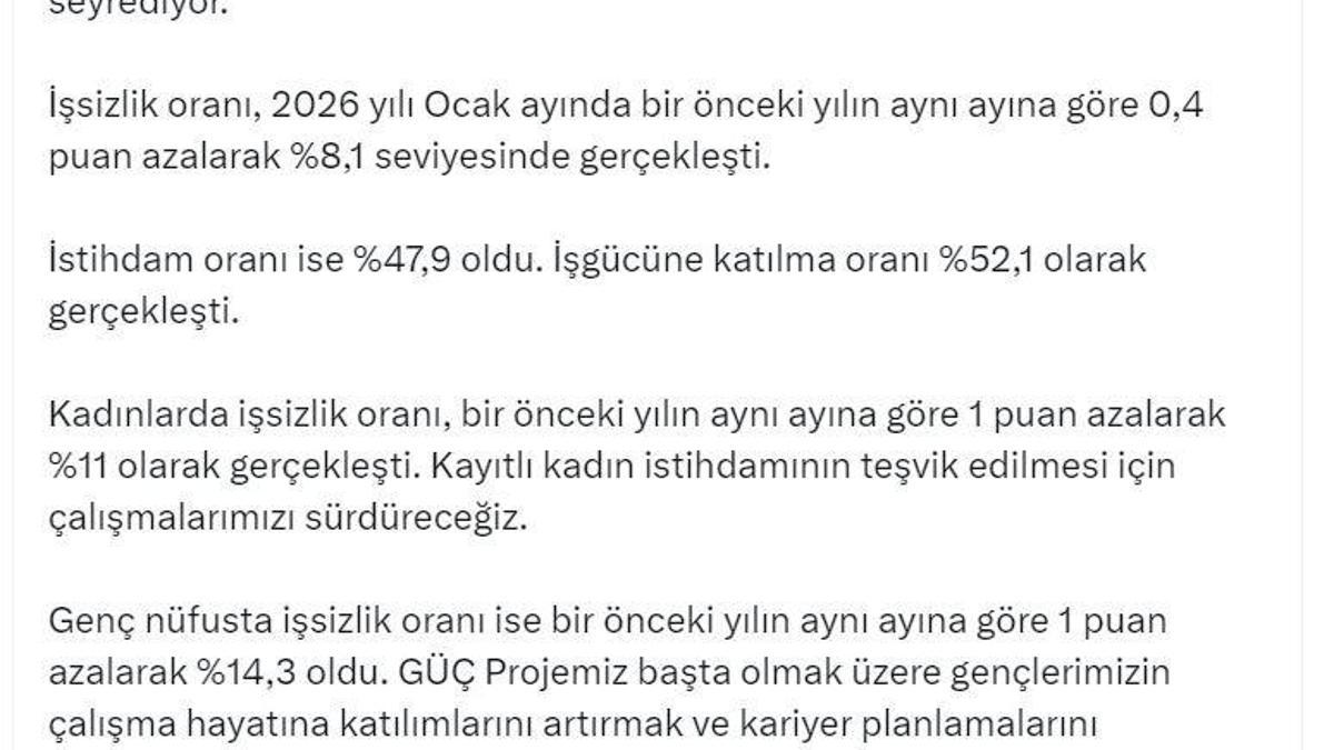 Bakan Işıkhan: İş arayan vatandaşlarımızın her zaman yanındayız