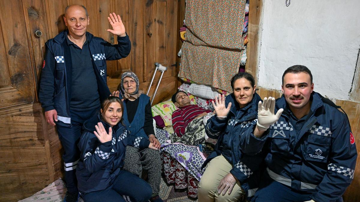 Evde bakım hizmetleri kentin dört bir yanında