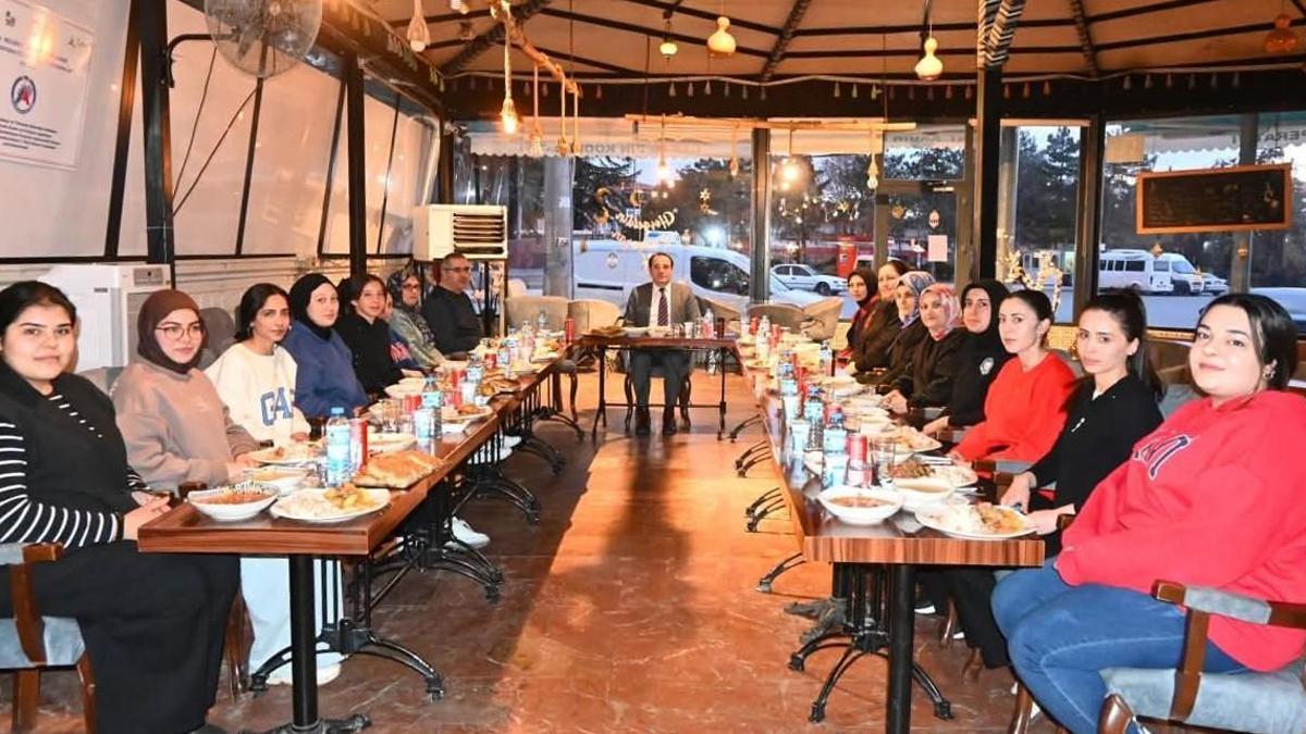 Kaymakam Türker, kadın kooperatifi iftarında