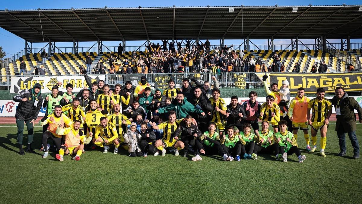 Aliağa FK'da son dakika sevinci