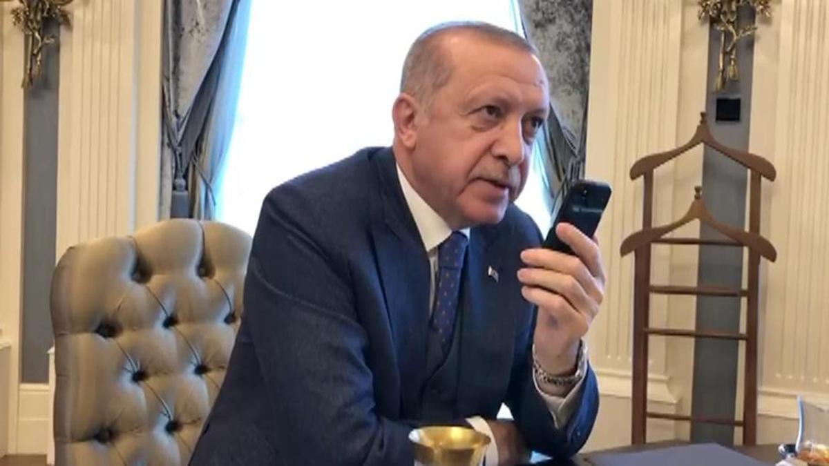 Erdoğan'dan telefon diplomasisi
