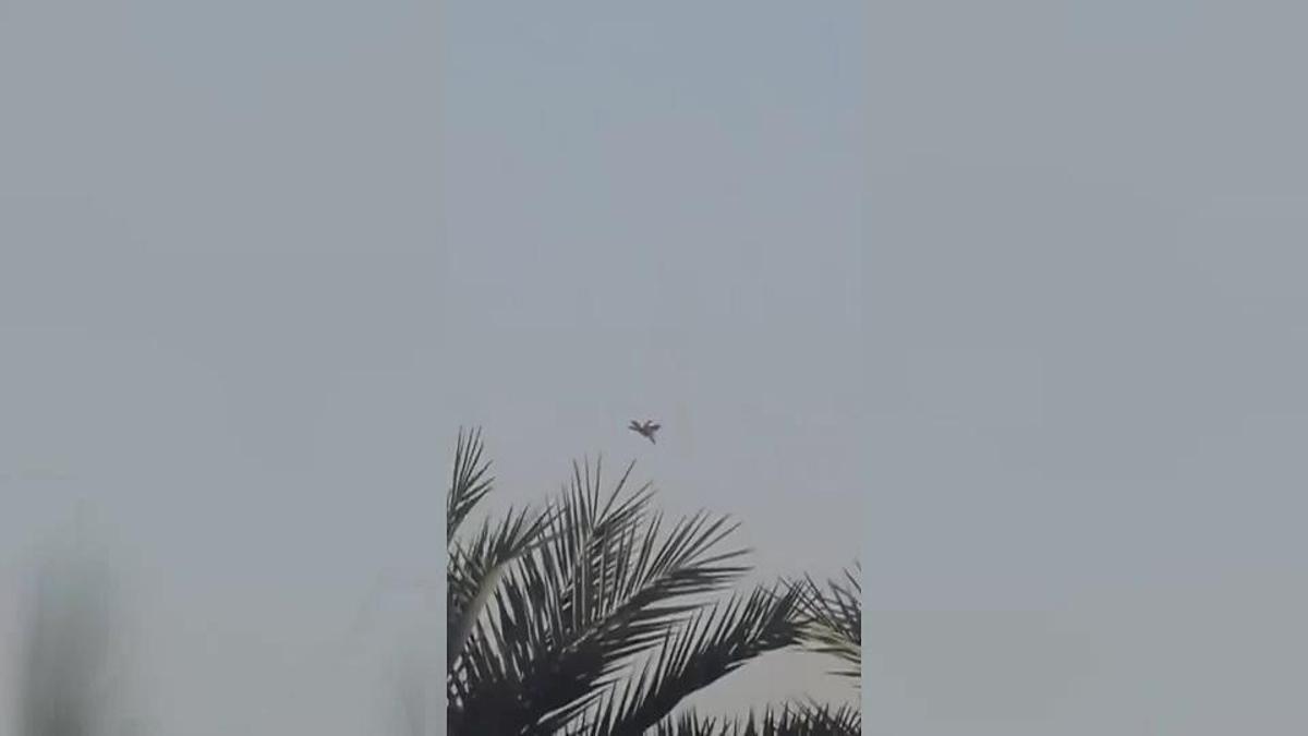 Kuveyt'te ABD F-15'i böyle düştü!