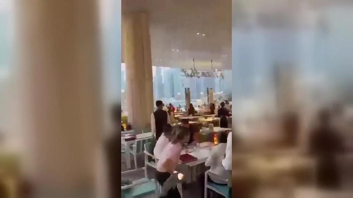 Yürekleri ağza getirdi! İftar topunu füze sandılar