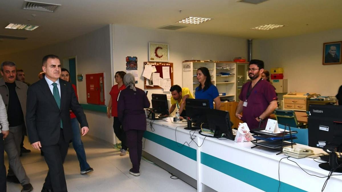 Vali Akbıyık'tan hastanede inceleme