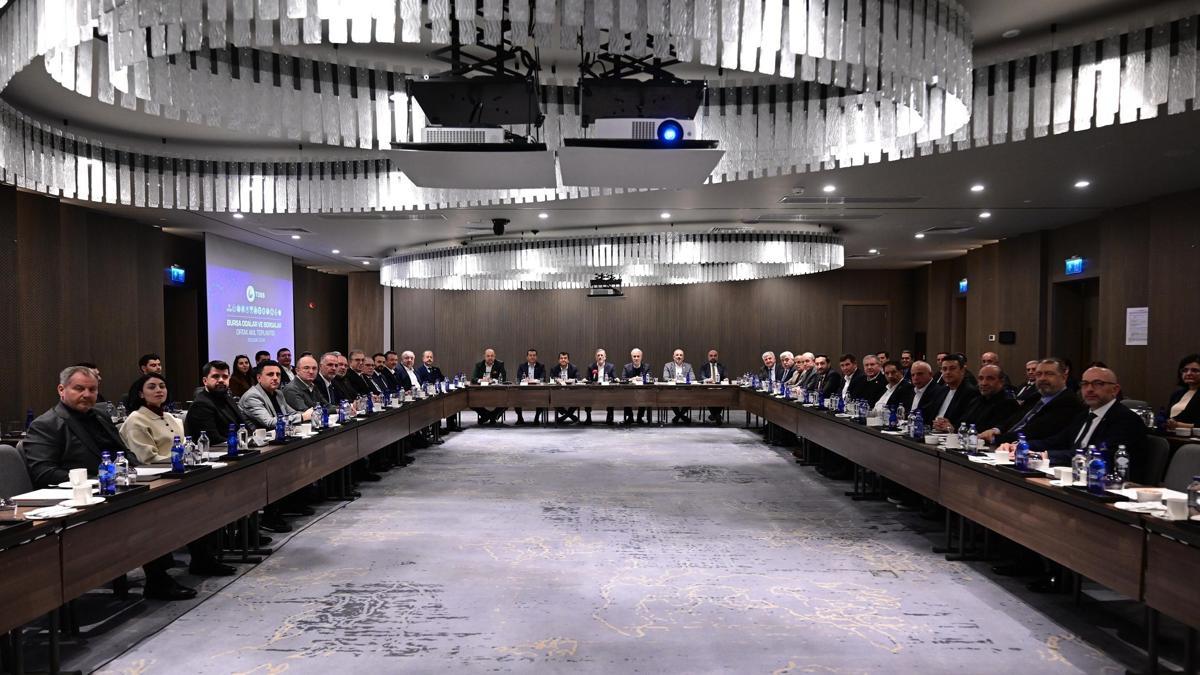 Bursa iş dünyası Ortak Akıl Toplantısında bir araya geldi