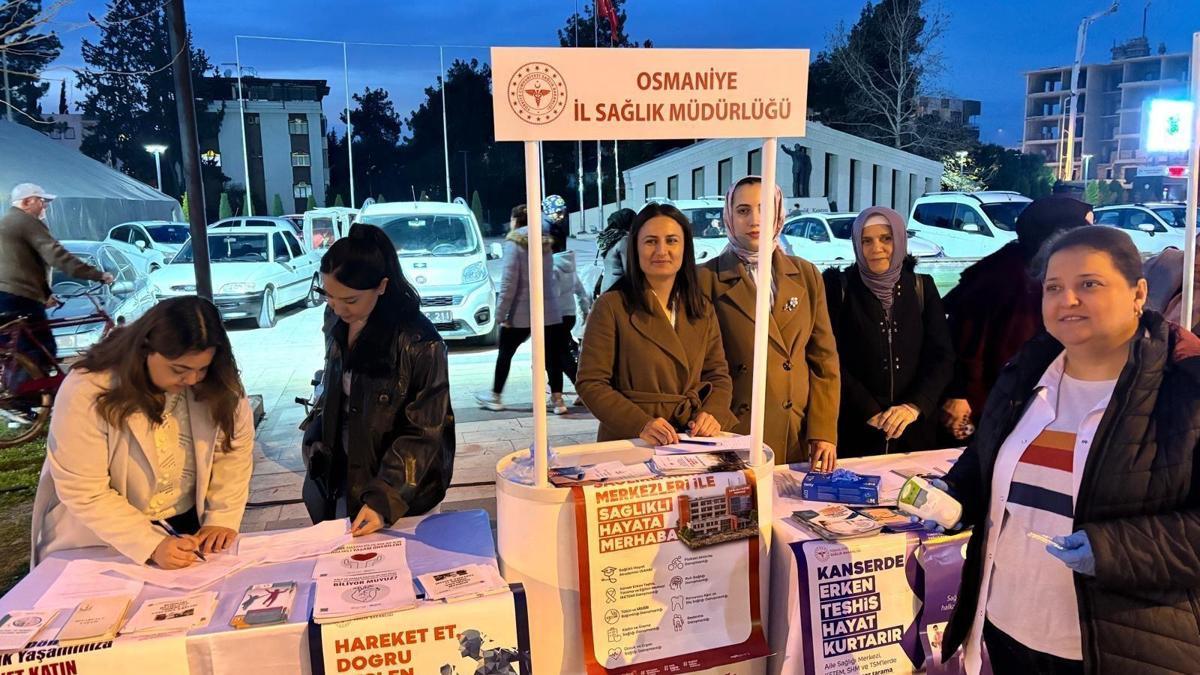Osmaniyede 'Ramazanda Sağlık Programı'nda vatandaşlar bilgilendirildi