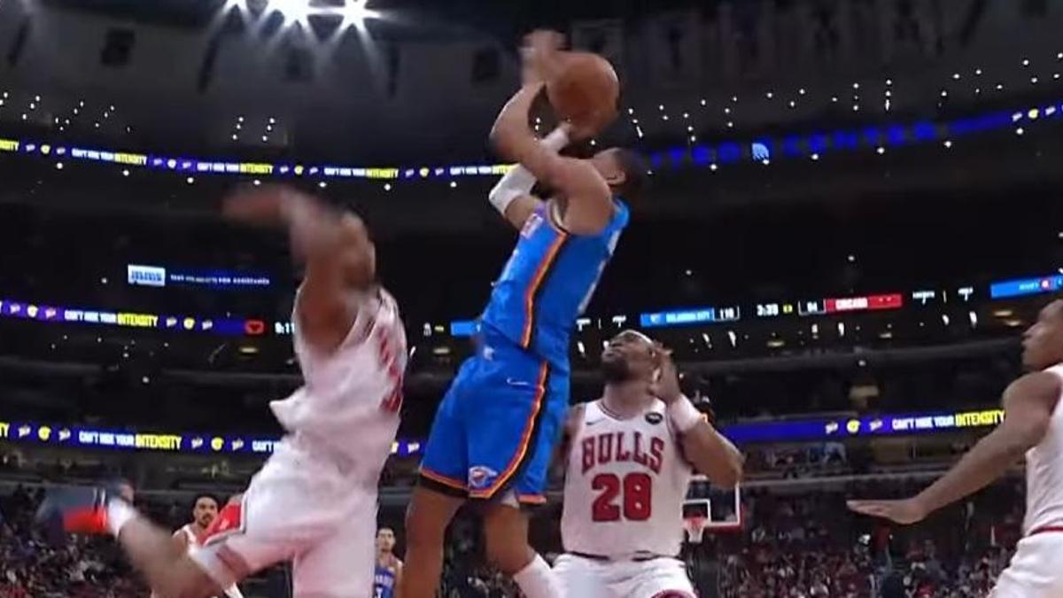 Thunder, yıldız isminden yoksun çıktığı deplasmanda Bulls'u mağlup etti