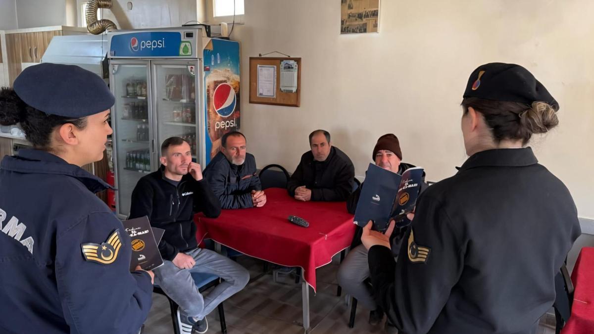 Jandarmadan bilgilendirme faaliyeti