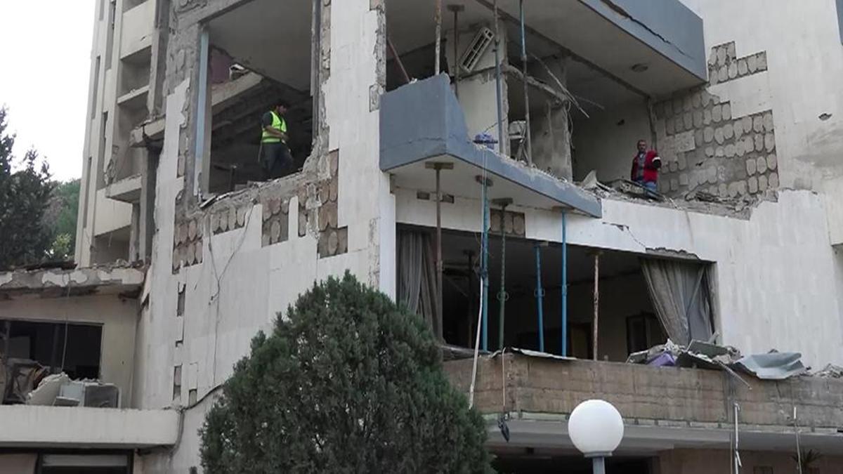 İşte İsrailin Beyrutta vurduğu otel