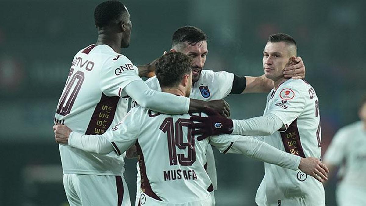 Trabzonspor'un hücumcuları yine sahne aldı! 5 yıllık rekoru kırdı