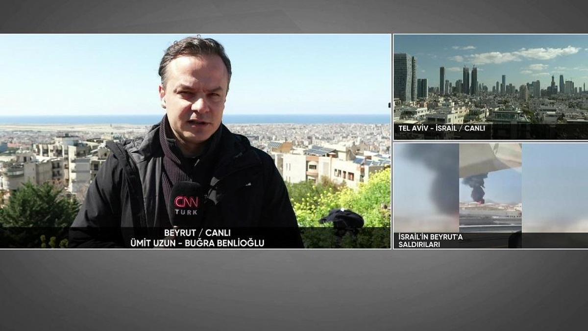 CNN TÜRK GÖRÜNTÜLEDİ: İşte bombalanan Beyrut'un son hali!