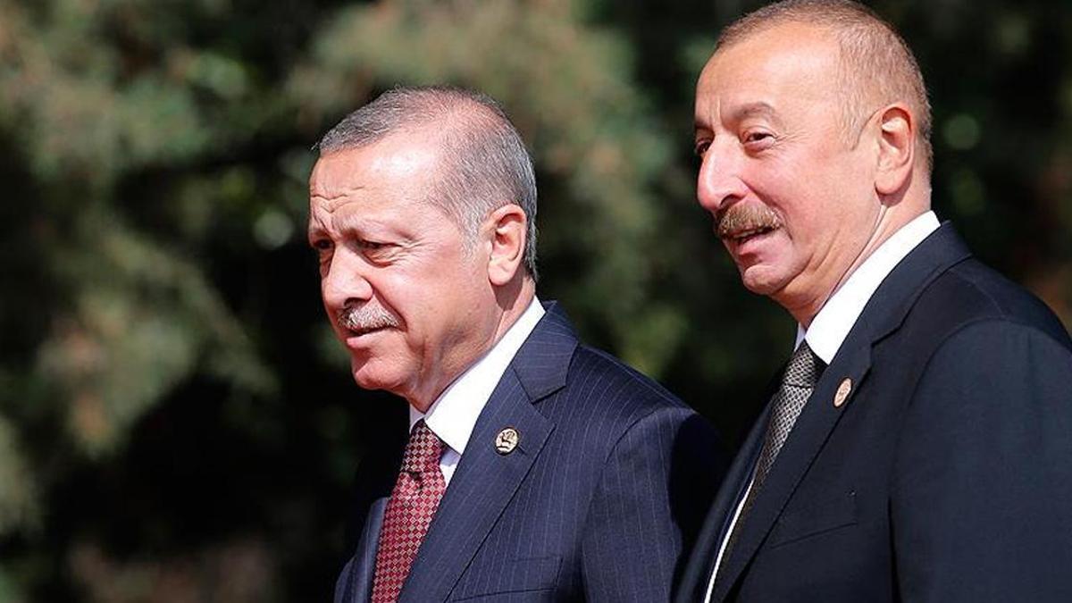 SON DAKİKA... Cumhurbaşkanı Erdoğan, Azerbaycan Cumhurbaşkanı Aliyev ile görüştü