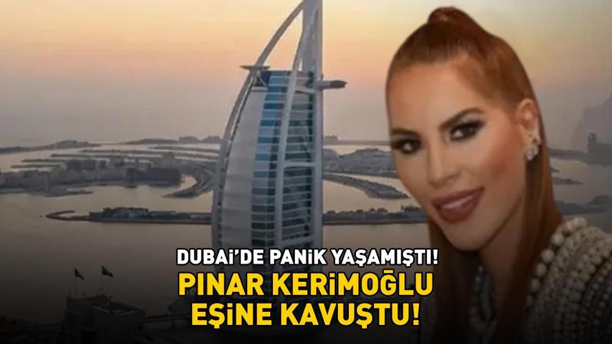 ABD ve İsrailden İrana peş peşe saldırı! Dubaide panik yaşamıştı! Pınar Kerimoğlu eşine kavuştu
