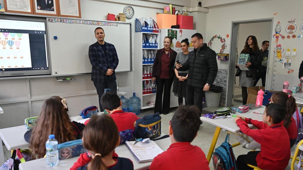 Başkan Eşki Hayat Bilgisi dersinde yerel yönetimleri anlattı