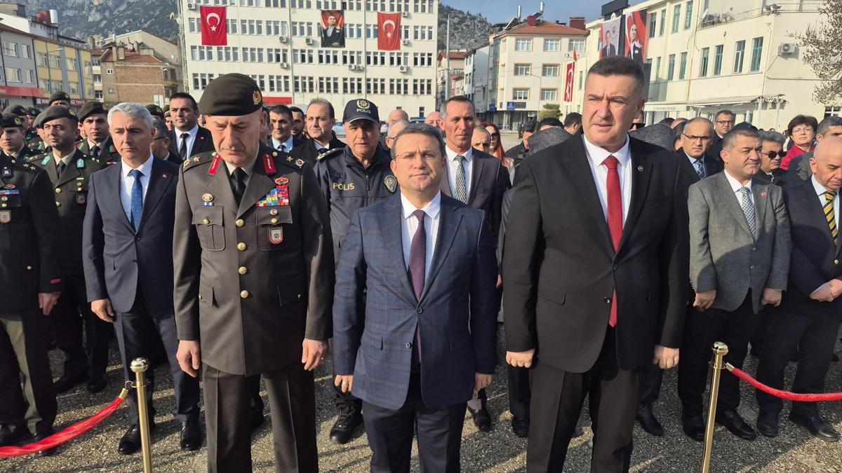 Atatürk'ün Eğirdir'e gelişi kutlandı