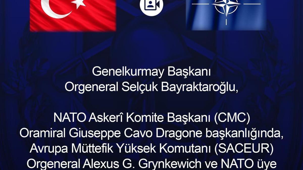 Selçuk Bayraktaroğlu NATO Genelkurmay Başkanları toplantısına katıldı