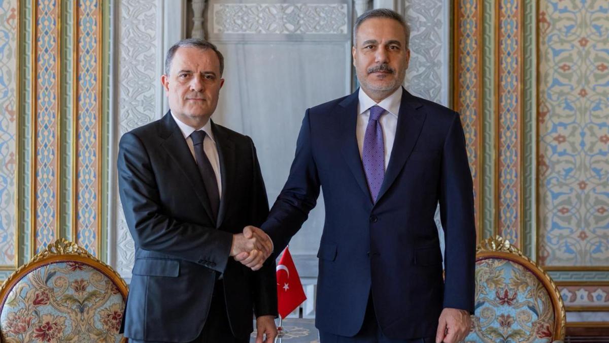 Dışişleri Bakanı Hakan Fidan, Azerbaycanlı mevkidaşı Bayramov ile görüştü