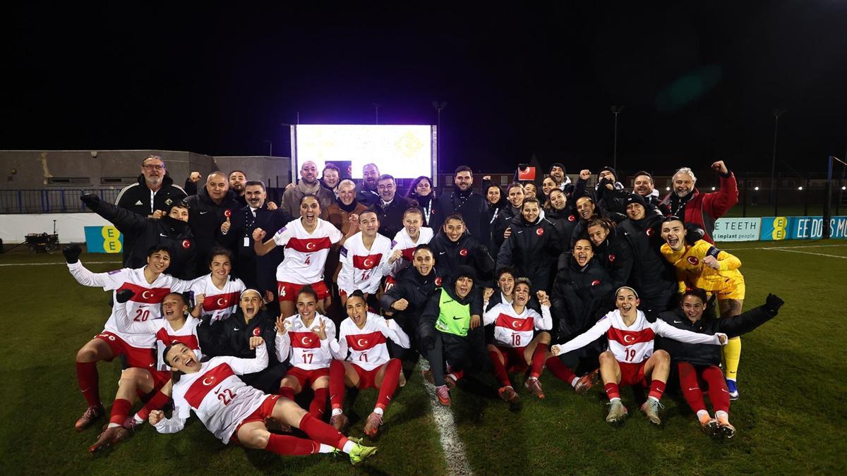 A Milli Kadın Futbol Takımı, Kuzey İrlanda'yı mağlup etti