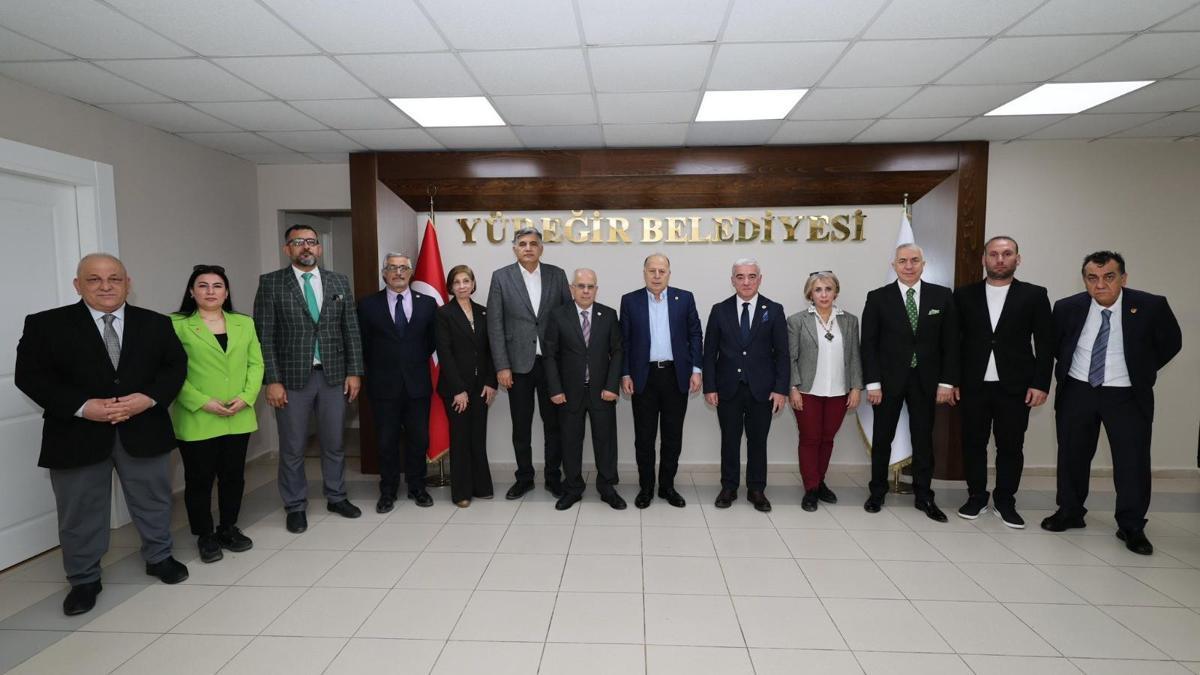 ÇGCnin yeni yönetiminden Yüreğir Belediyesine ziyaret