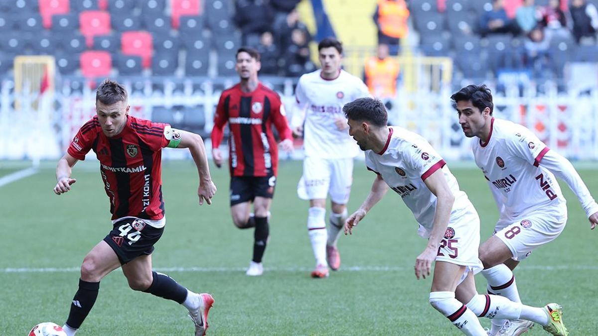 Gaziantep FK, Fatih Karagümrük ile yenişemedi