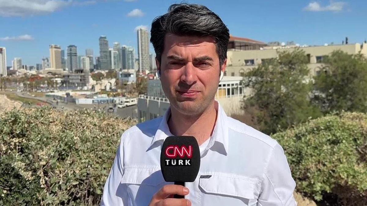 CNN TÜRK sahada: Tel Aviv'de siren sesleri çalıyor