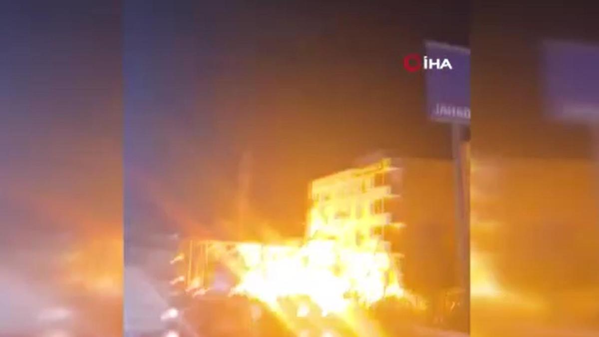 Petrol sızıntısı felakete dönüştü: Tahranda zincirleme patlamalar