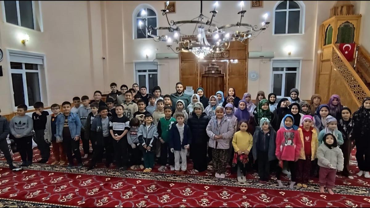 Camide çocuklara özel etkinlik
