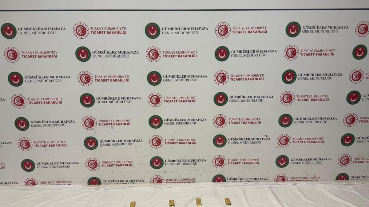 Haburda 2 kilo kaçak altın ele geçirildi