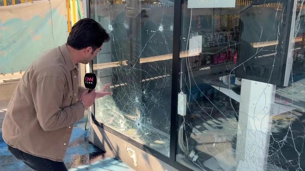 İrandan Tel Avive füze şoku: CNN TÜRK ekibi o noktada