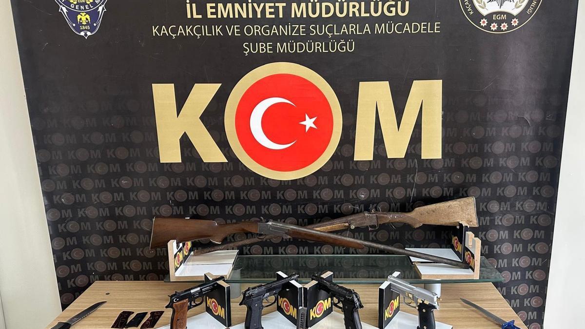 Sivasta silah kaçakçılığı operasyonu: 1 tutuklama