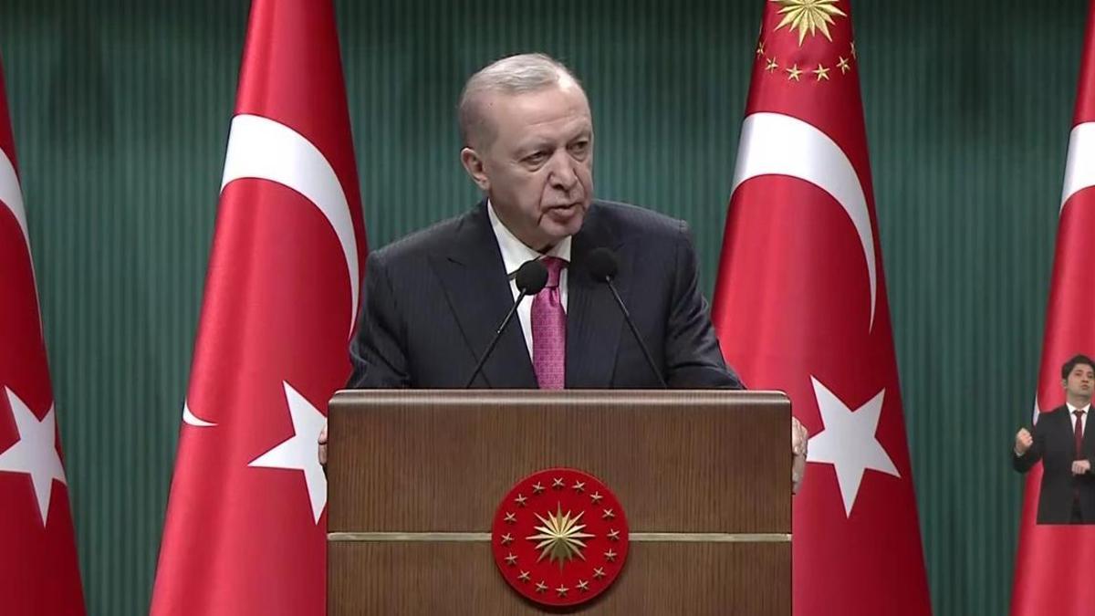 SON DAKİKA HABERİ: Kabine Toplantısı sona erdi! Cumhurbaşkanı Erdoğan'dan önemli açıklamalar