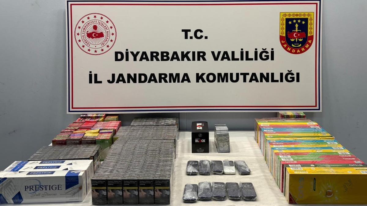 Diyarbakırda kaçakçılık operasyonlarında 48 şüpheliye işlem yapıldı