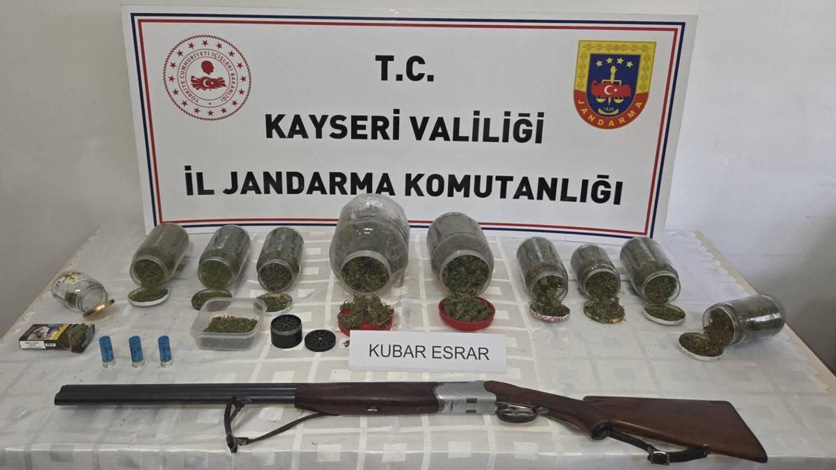 915 gram uyuşturucu ile yakalanan şüpheli gözaltına alındı